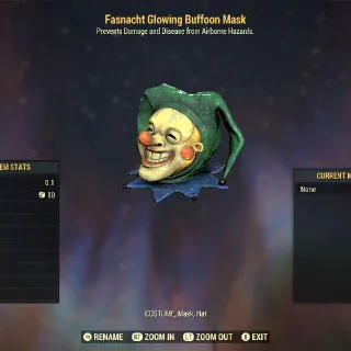 Glowing Buffoon Mask