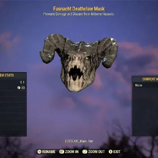 Fasnacht Deathclaw Mask