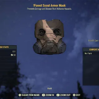 Forest Scout Armor Mask