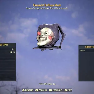 Fasnacht Buffoon Mask