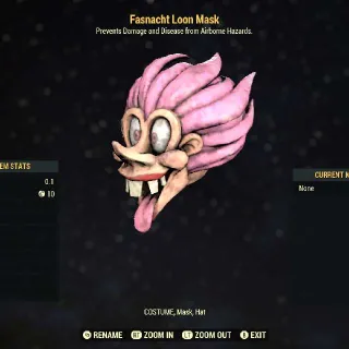 Fasnacht Loon Mask