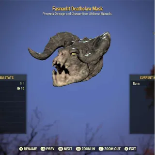 Apparel | Fasnacht Deathclaw Mask