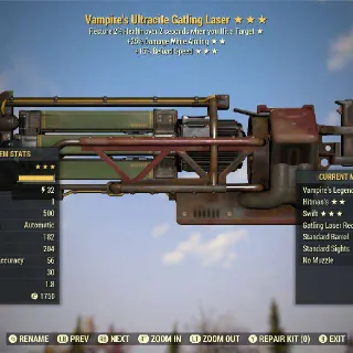 Weapon | V2515 Ult Gatling Laser