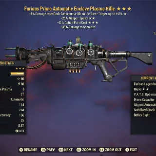 Weapon | F2525 Enclave Plasma