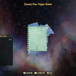 x5 Pepper Shaker Plans