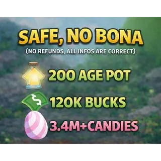 ADOPT ME BUCKS,AUP ACC