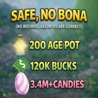 ADOPT ME BUCKS,AUP ACC