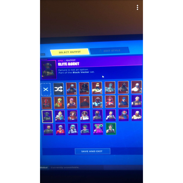 fortnite account read desc - account details fortnite