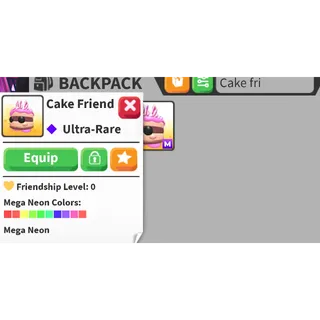 Mega cake friend