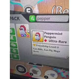 Mfr peppermint penguin