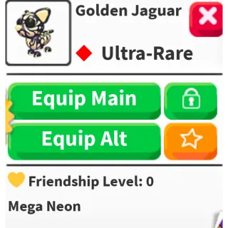 Mega golden jaguar