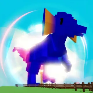 60kg rainbow hatched dilophosaurus