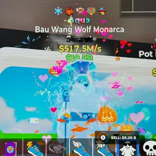 Aqua Bau Wang Wolf Monarca 5 traits