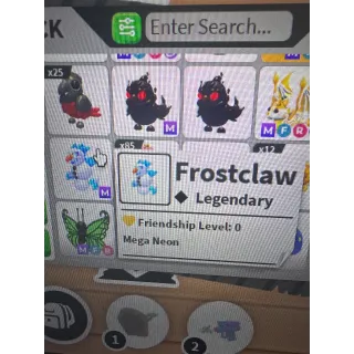 Mega frostclaw