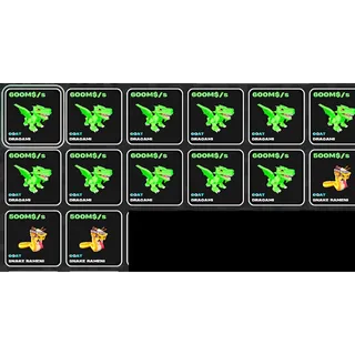 Fruits vs brainrots