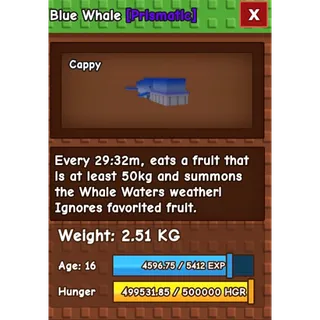 Blue whale grow a garden
