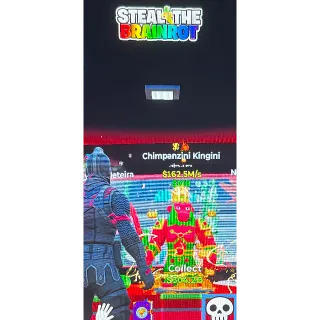 Chimpanzini Kingini steal the Brain