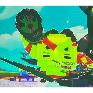 Commando apple neon-ruby
