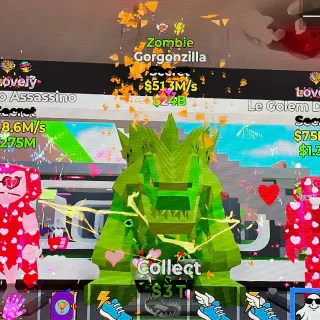 Zombie Gorgonzilla 2 traits