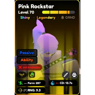 MIDAS TOUCH SHINY PINK ROCKSTAR