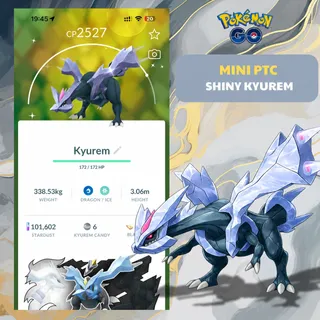 Shiny Kyurem✨ GoFest 2026 ✨ Mini PTC Account ✨ - Instant Delivery