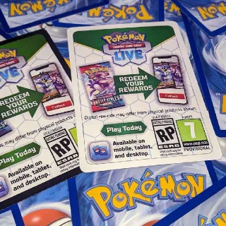 x6 Pokemon TCG Live Codes