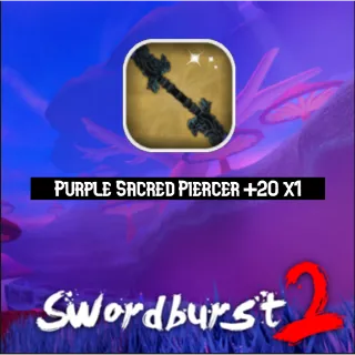Swordburst 2 - Purple Sacred +20 x1