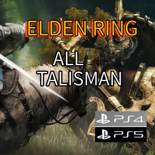 Elden Ring - PS4/PS5 // ALL TALISMAN 
