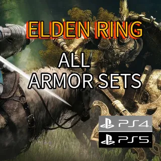 Elden Ring - PS4/PS5 // ALL ARMOR SETS