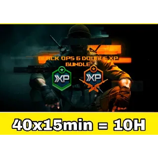 10 Hours Weapon XP Double XP + Double XP   Call of Duty Black Ops 6 