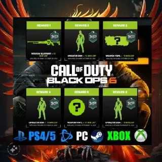 Call of Duty Black Ops 6 Monster Energy Full Set 6 Codes 