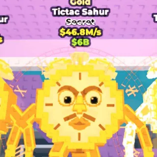 Tictac Sahur Gold - recipe for Los Tictacs
