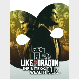 XBOX+PC[Window] Like a Dragon Infinite Wealth Region Egypt Instant Delivery