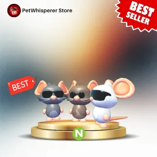 Neon Three Blind Mice 