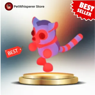 NEON RING TAILED LEMUR