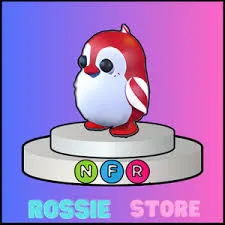 Neon Peppermint Penguin