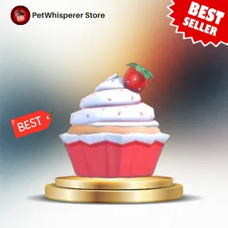 Strawberry cupcake shoes