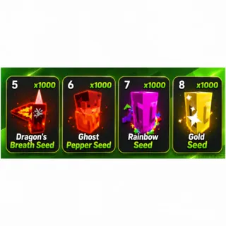 1000X EACH SEED BUNDLE
