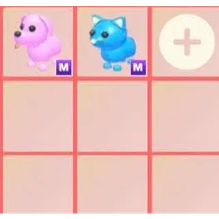 MEGA PINK DOG & MEGA BLUE CAT