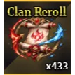 x1000 Clan Rerolls|Sailor Piece (Buy Bulk = Dms)