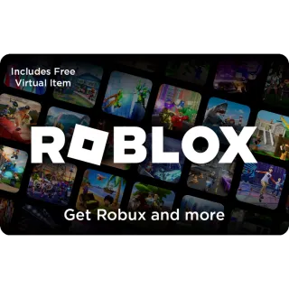 $ 25.00 Roblox Gift Card