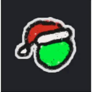 Festive pea sticker (bss)