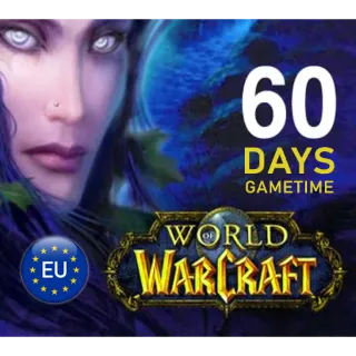 World of Warcraft - EUROPE - 60 Days Game Time