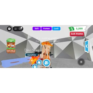 Neon Dire Stag (RIDE)