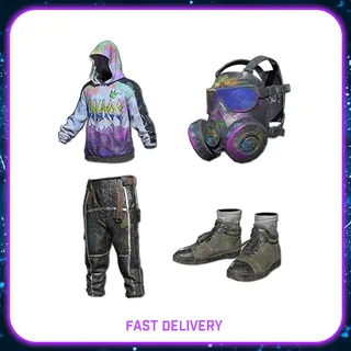 PUBG COLORFUL CHAOS SET