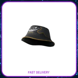 Douyu Black Gold Bucket Hat Permanent
