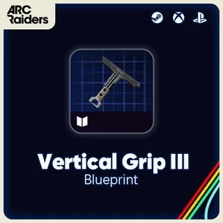 ARC Raiders Vertical Grip III Bluepr