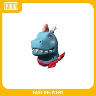 Dinoland Mascot Head (Blue)