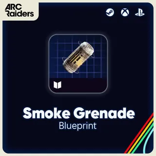 ARC Raiders Smoke Grenade Blueprint