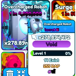 [14 Exist] VOID Overcharged Robot [NEGOTIABLE]